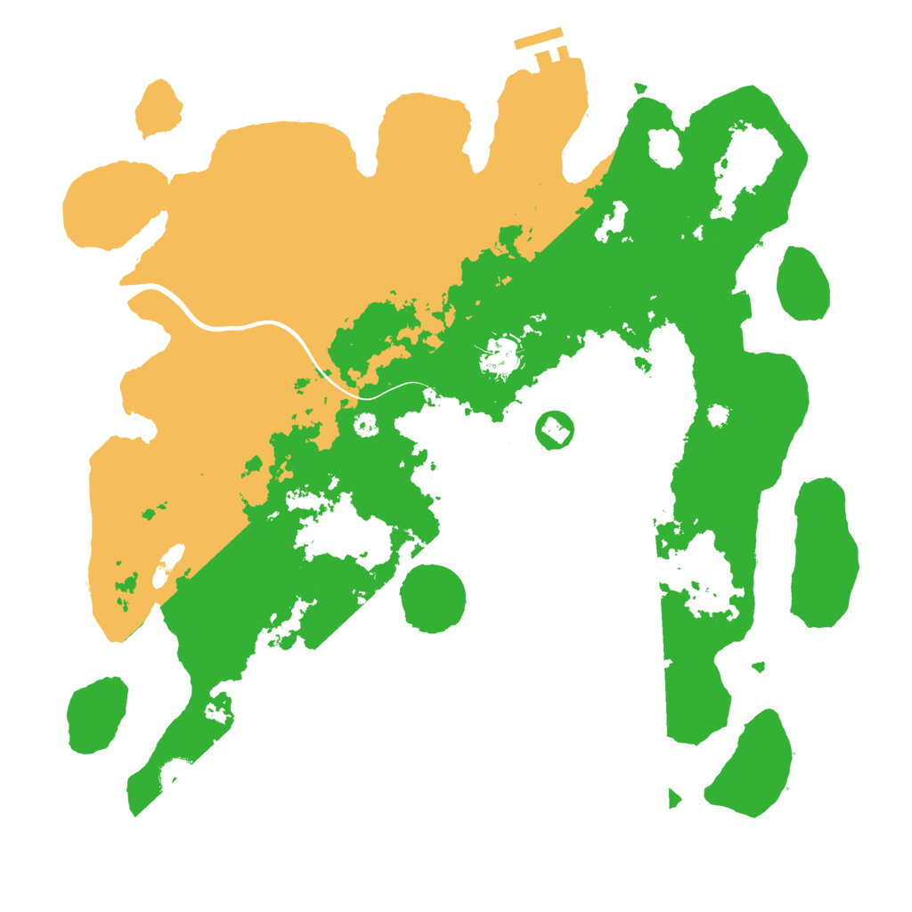 Biome Rust Map: Procedural Map, Size: 3750, Seed: 481839902