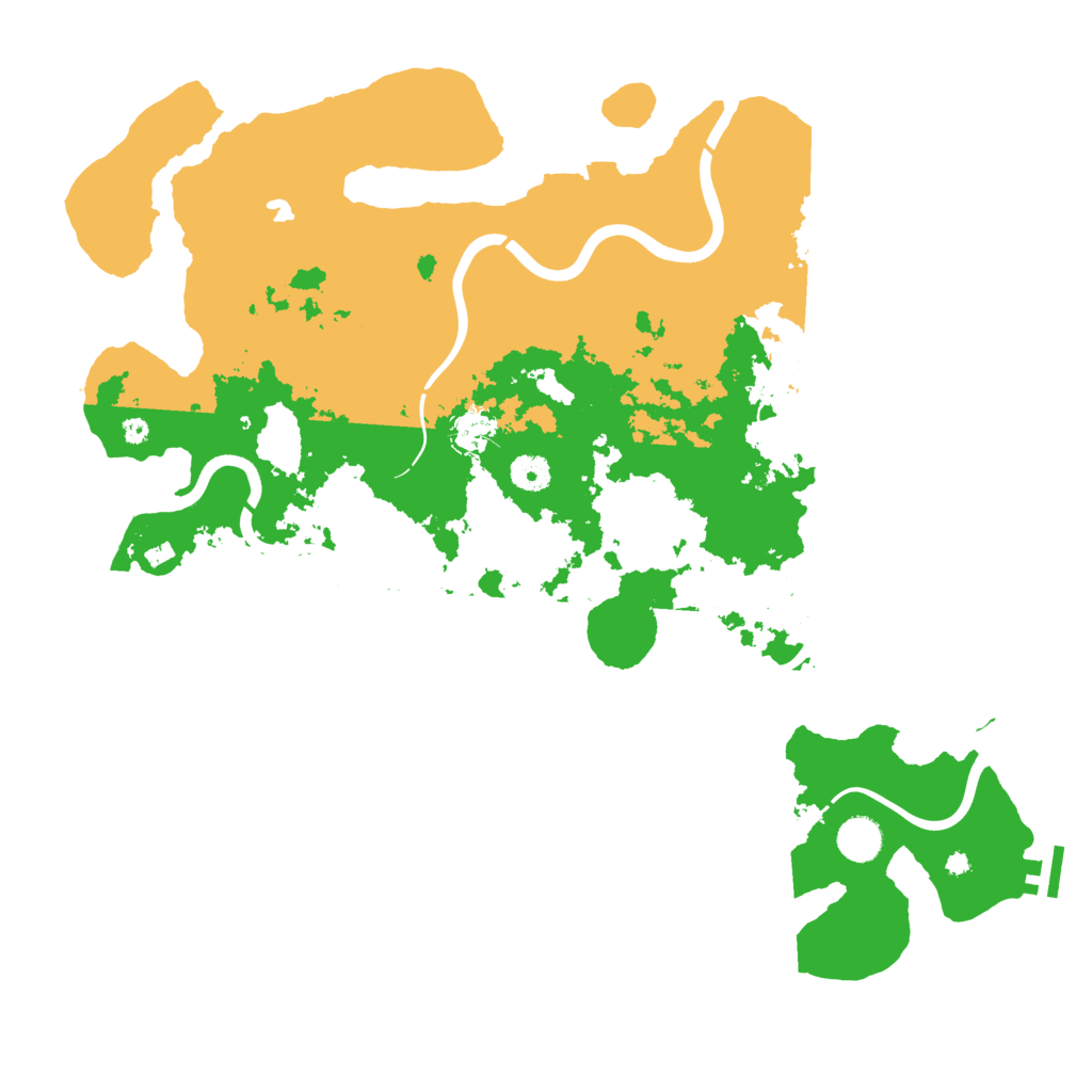 Biome Rust Map: Procedural Map, Size: 4250, Seed: 749090431