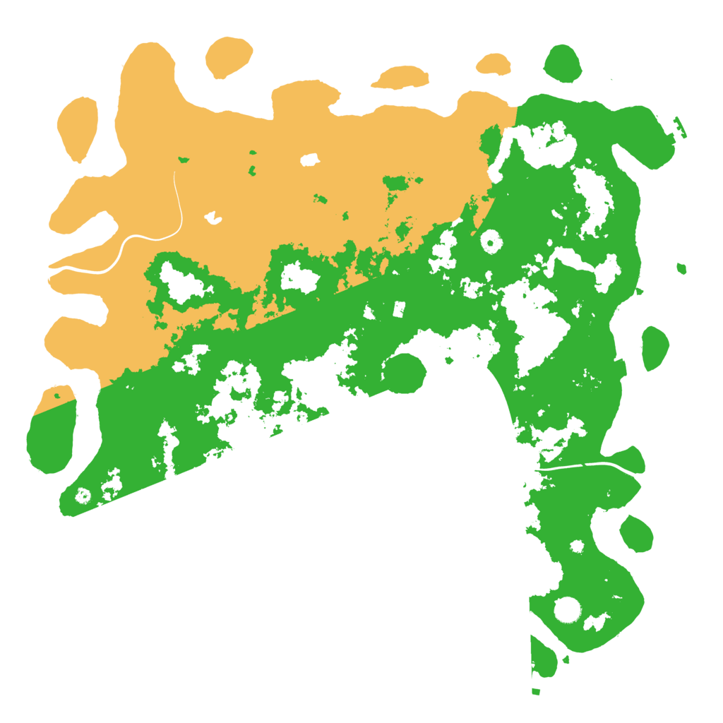 Biome Rust Map: Procedural Map, Size: 4800, Seed: 582915665