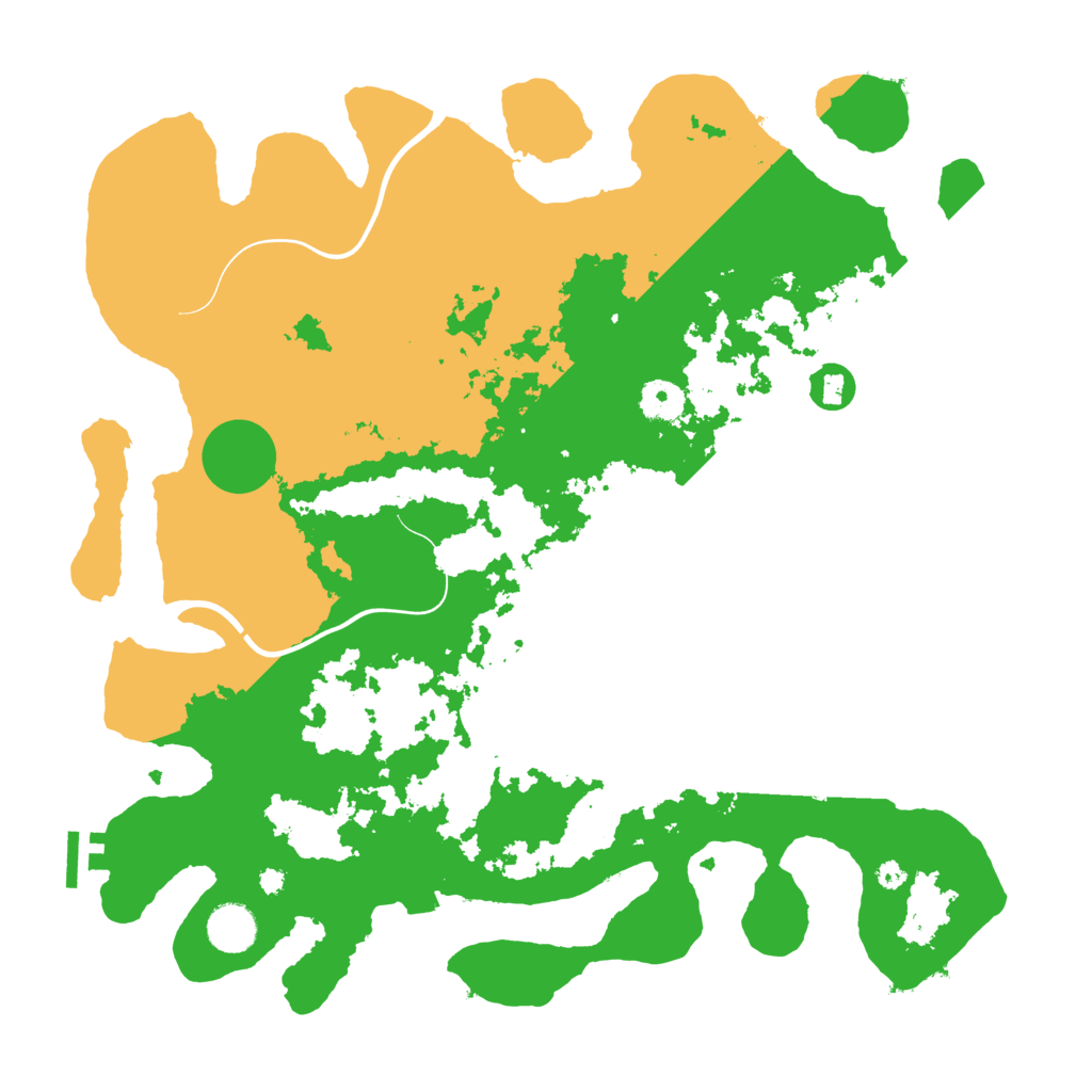 Biome Rust Map: Procedural Map, Size: 3900, Seed: 1454959859