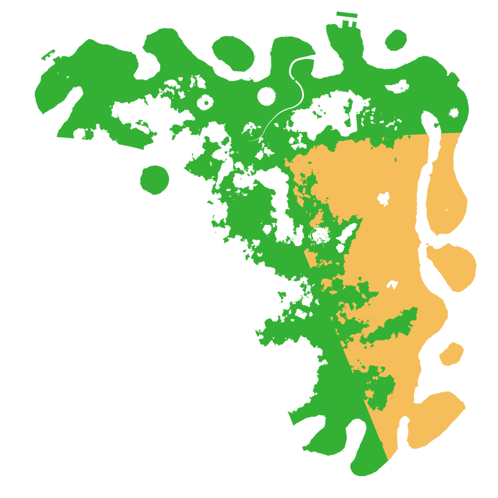 Biome Rust Map: Procedural Map, Size: 4800, Seed: 633411479