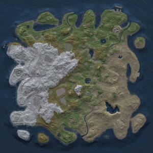 Thumbnail Rust Map: Procedural Map, Size: 4250, Seed: 139750011, 15 Monuments