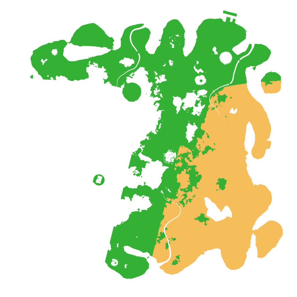 Biome Rust Map: Procedural Map, Size: 4250, Seed: 139750011