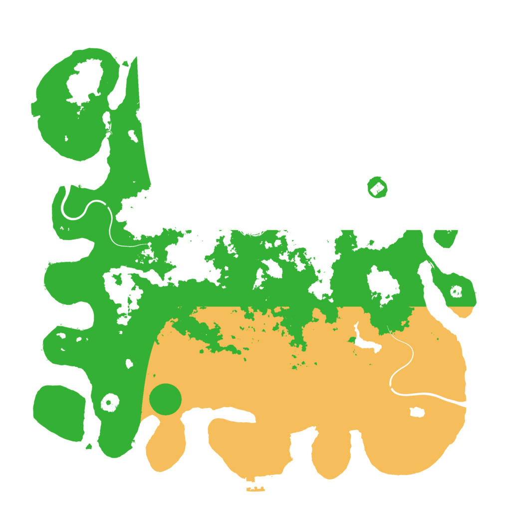 Biome Rust Map: Procedural Map, Size: 4250, Seed: 17470
