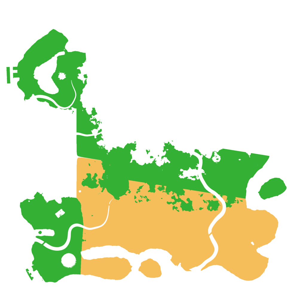 Biome Rust Map: Procedural Map, Size: 3750, Seed: 20241212