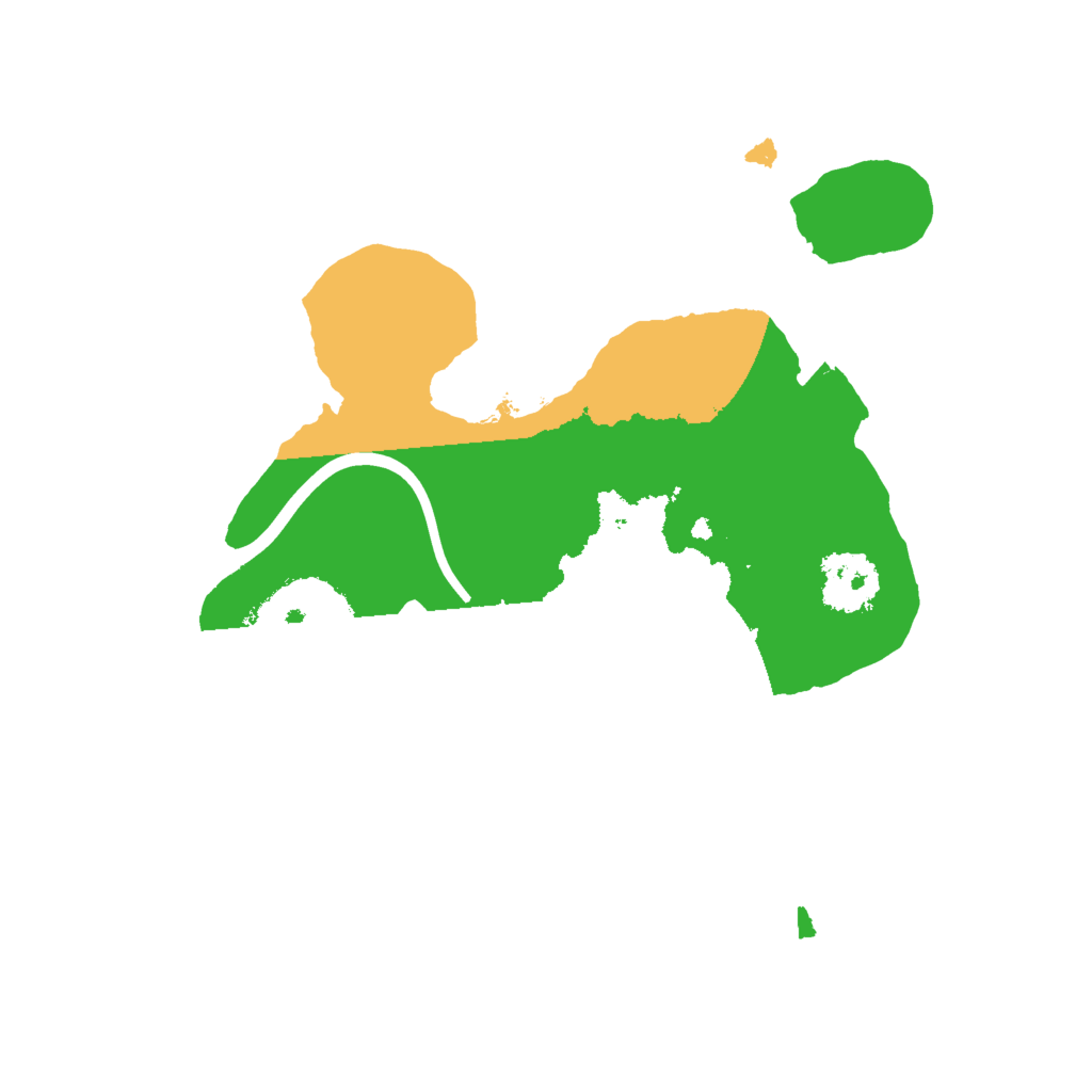 Biome Rust Map: Procedural Map, Size: 1850, Seed: 2116361214