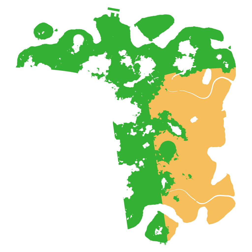 Biome Rust Map: Procedural Map, Size: 4250, Seed: 679564072