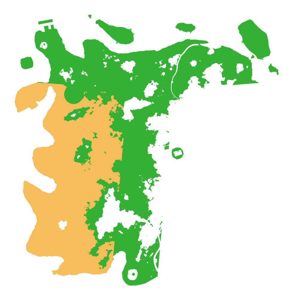 Biome Rust Map: Procedural Map, Size: 4250, Seed: 436565785