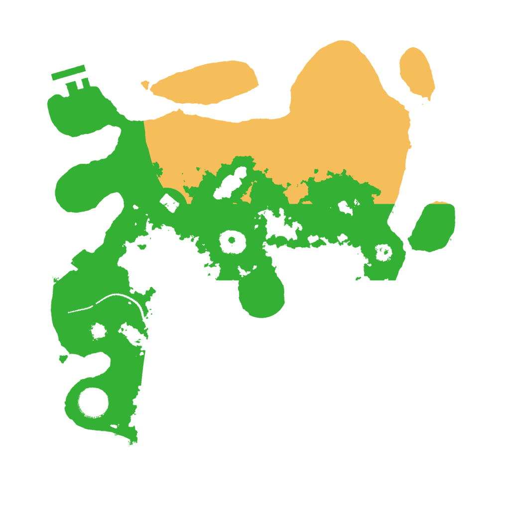 Biome Rust Map: Procedural Map, Size: 3000, Seed: 758107035