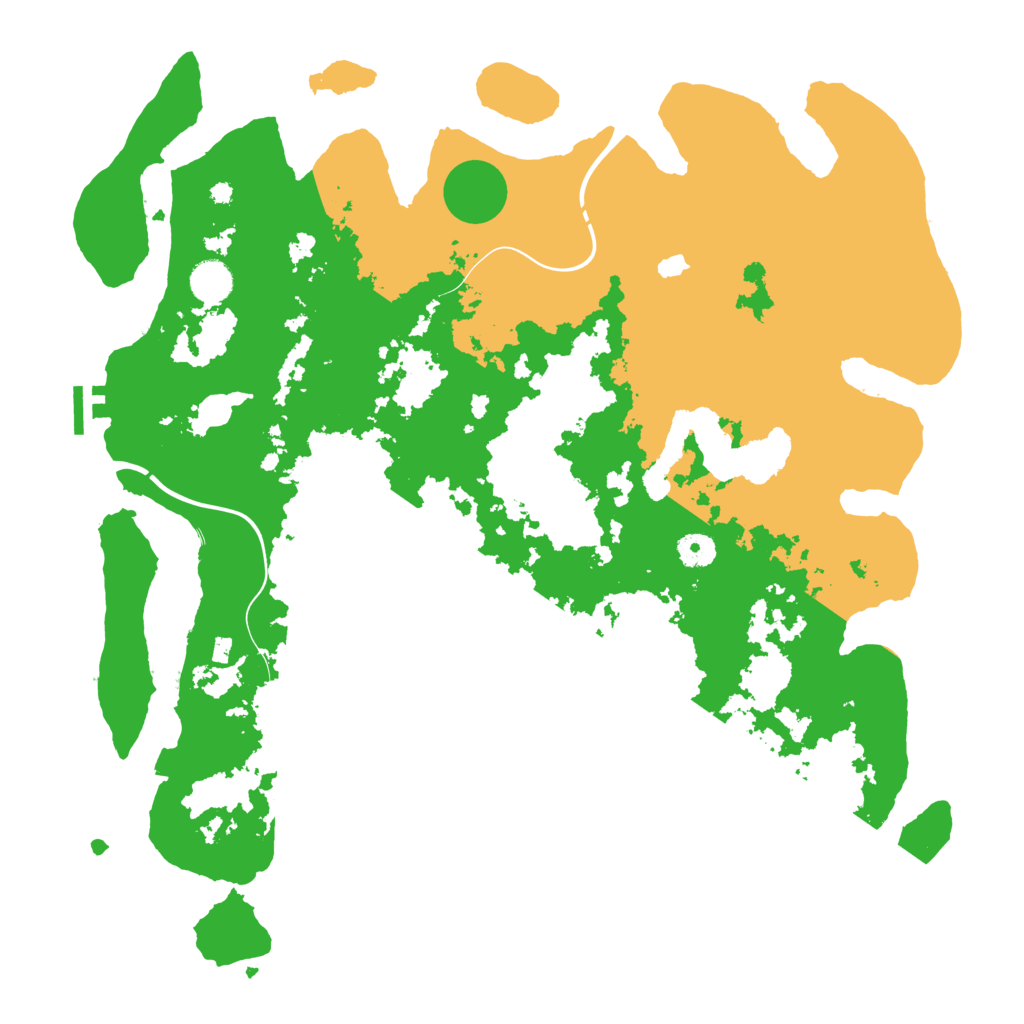 Biome Rust Map: Procedural Map, Size: 4250, Seed: 413857536