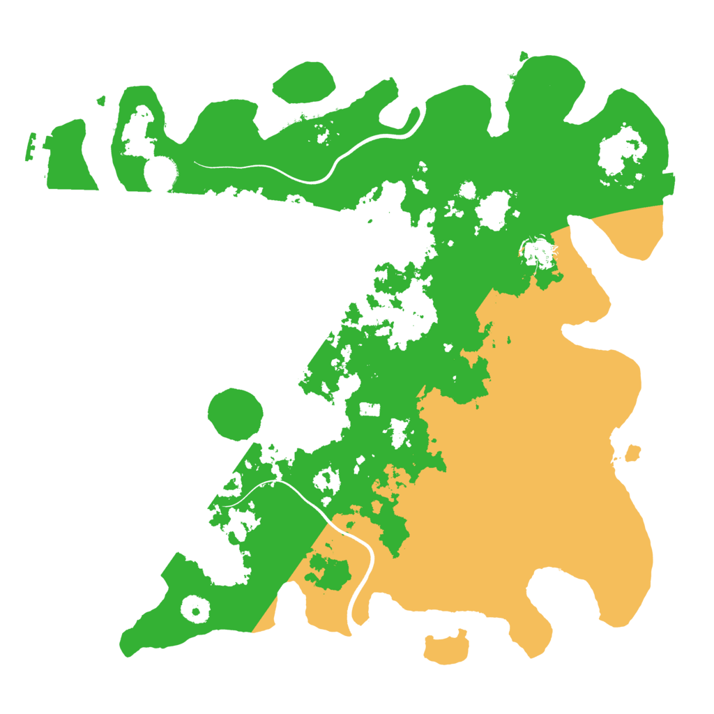 Biome Rust Map: Procedural Map, Size: 3750, Seed: 191951477