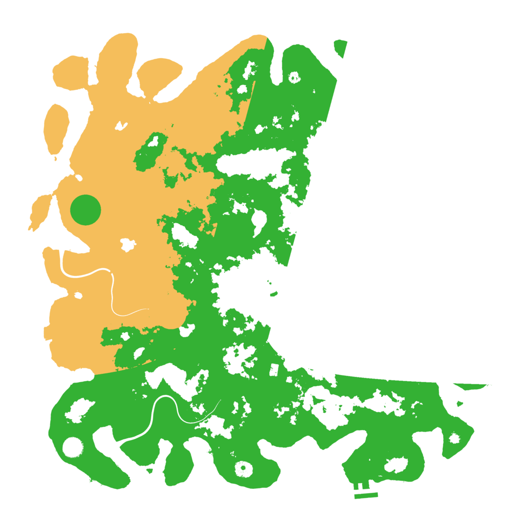 Biome Rust Map: Procedural Map, Size: 4500, Seed: 532224221