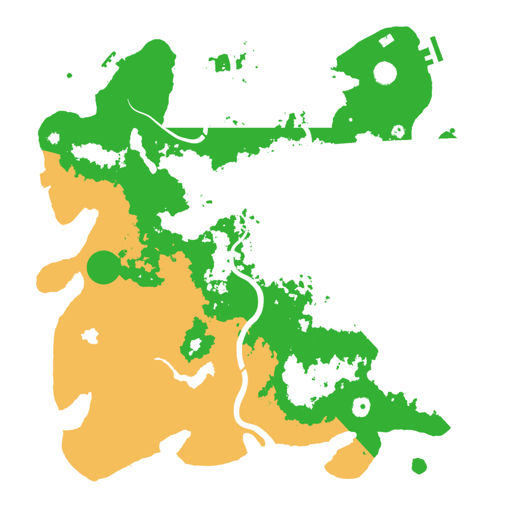 Biome Rust Map: Procedural Map, Size: 4000, Seed: 764987163