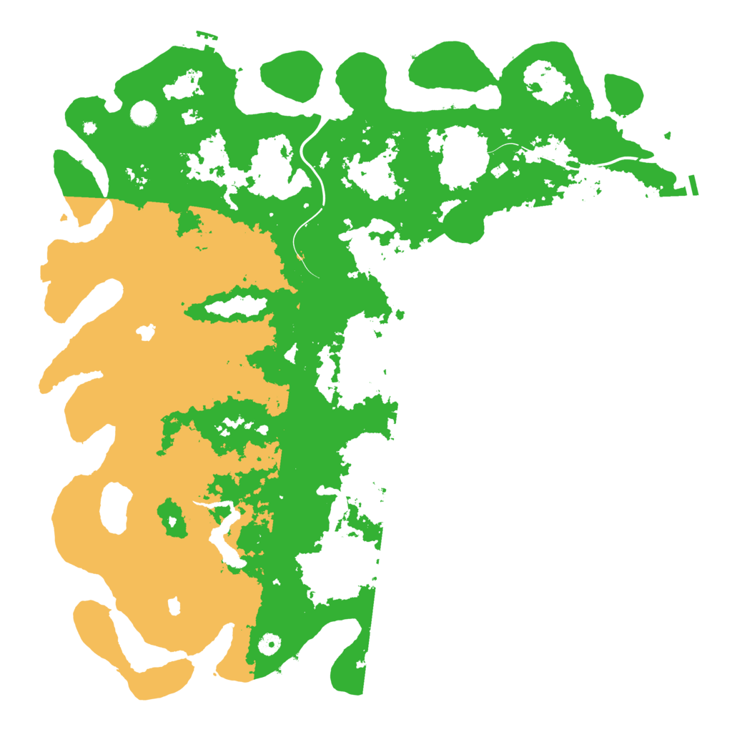 Biome Rust Map: Procedural Map, Size: 5000, Seed: 108860659