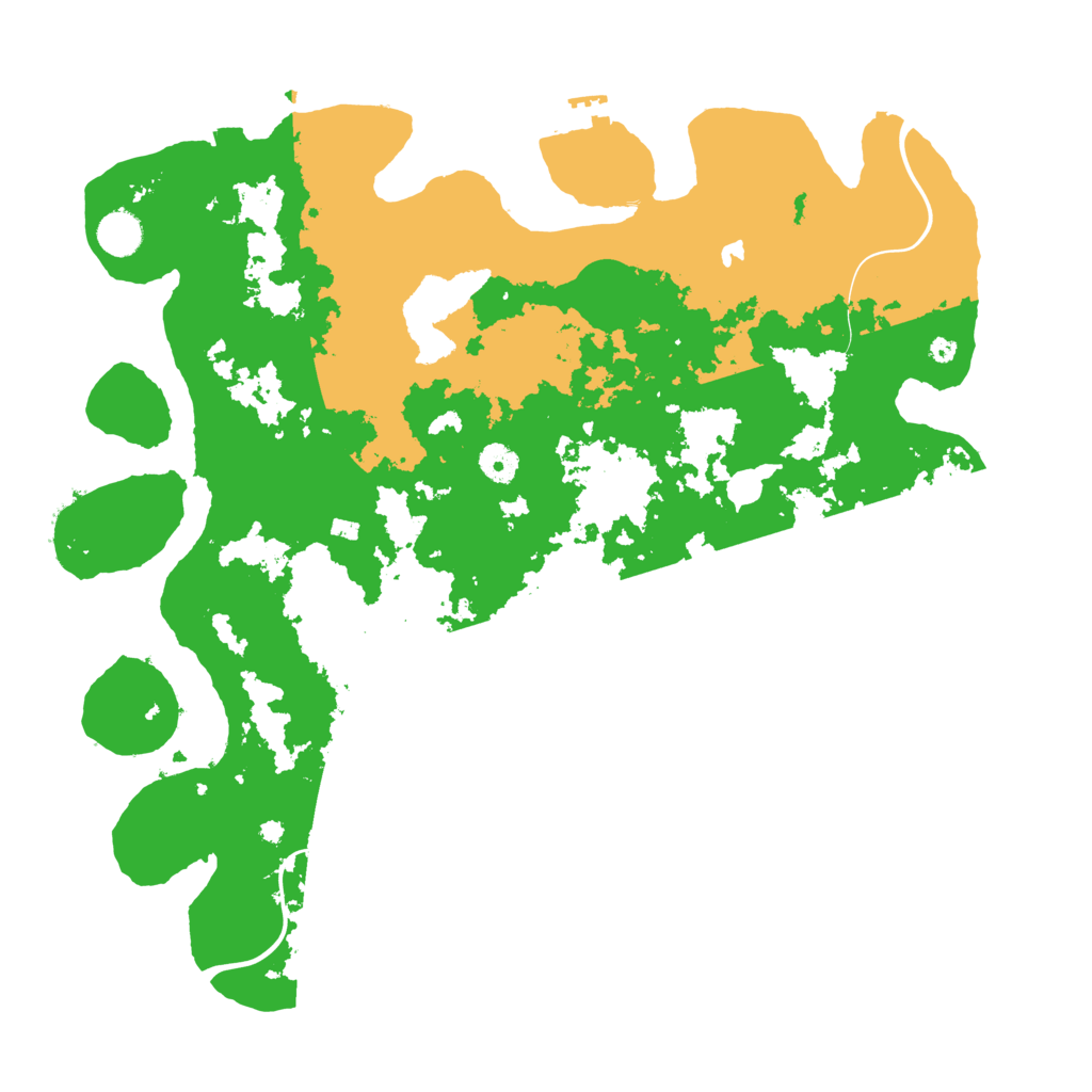 Biome Rust Map: Procedural Map, Size: 4250, Seed: 158968118