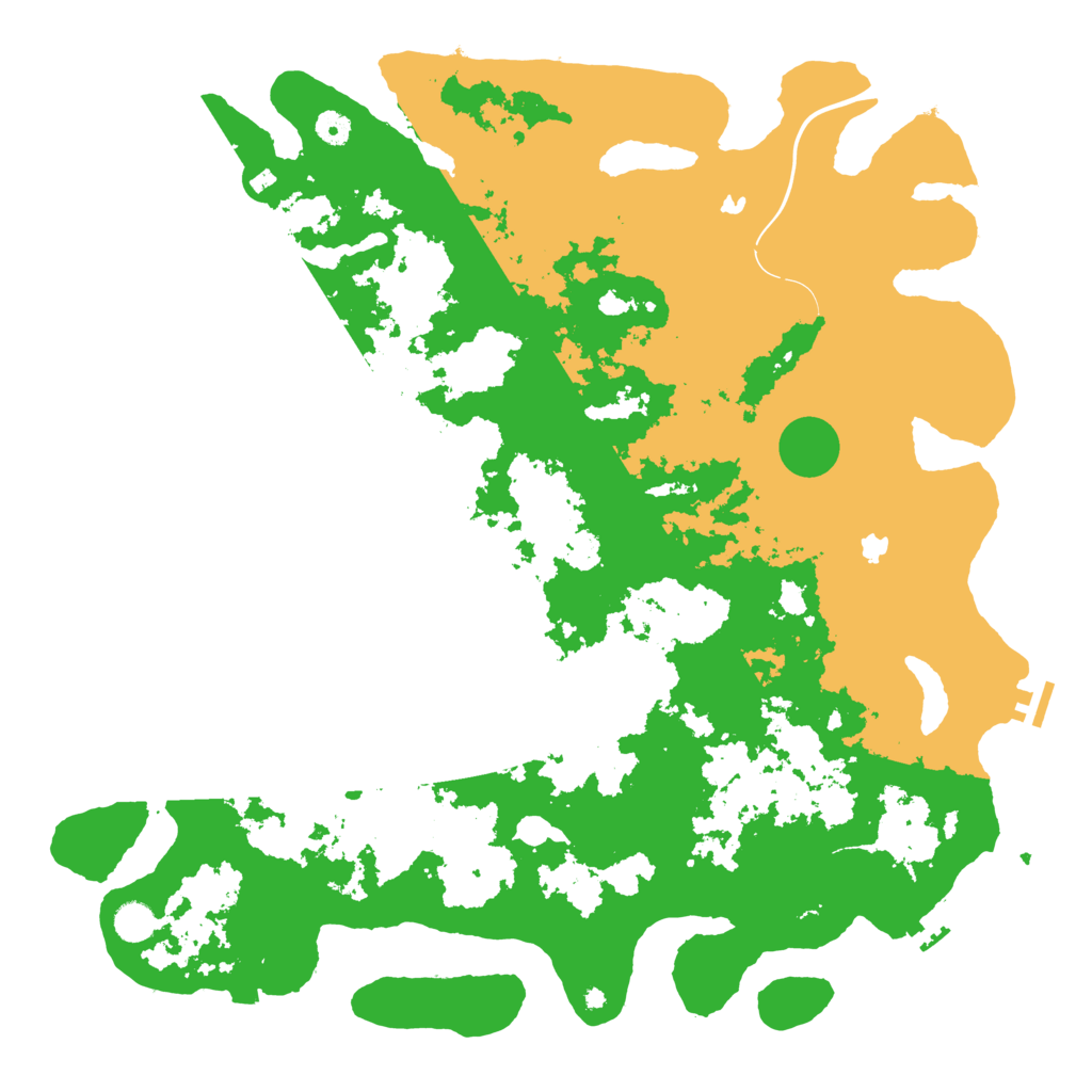 Biome Rust Map: Procedural Map, Size: 4750, Seed: 209