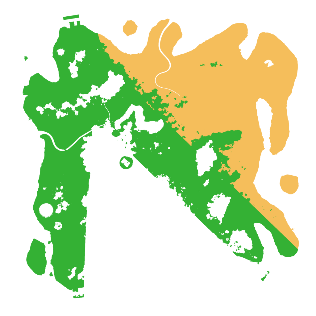 Biome Rust Map: Procedural Map, Size: 4000, Seed: 1506809665