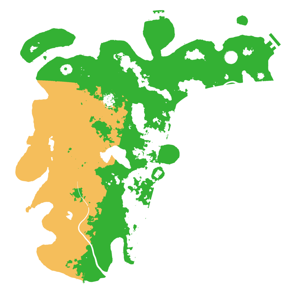 Biome Rust Map: Procedural Map, Size: 4000, Seed: 2058584210