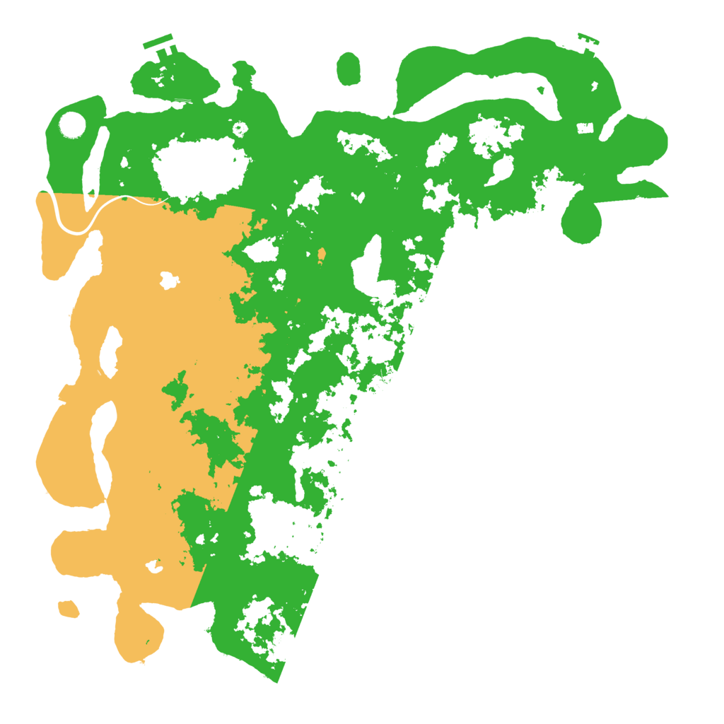 Biome Rust Map: Procedural Map, Size: 4800, Seed: 2063454451