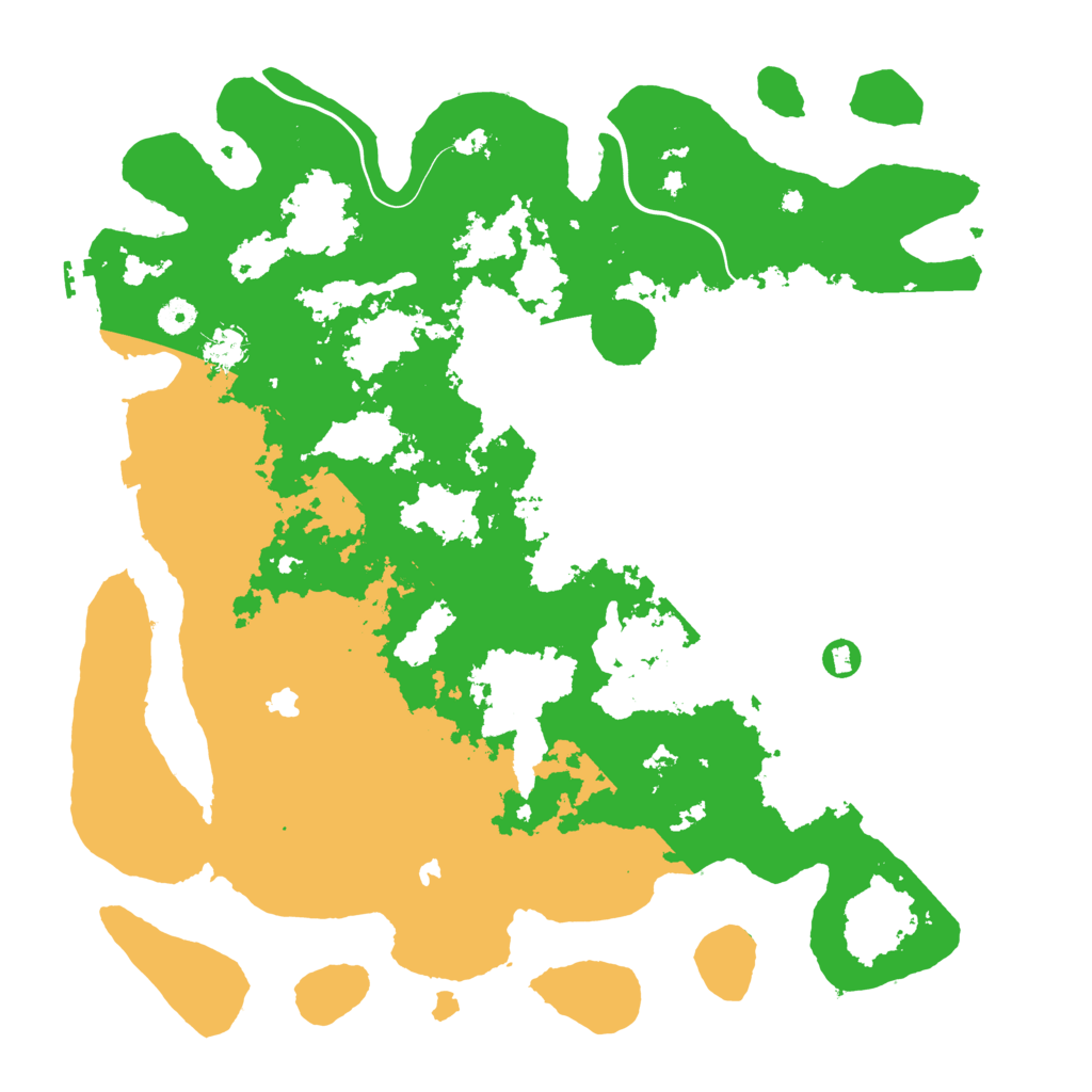 Biome Rust Map: Procedural Map, Size: 4500, Seed: 406161198