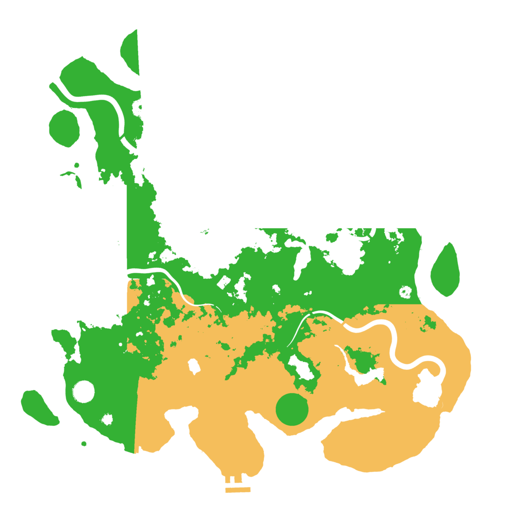 Biome Rust Map: Procedural Map, Size: 4096, Seed: 1504523105