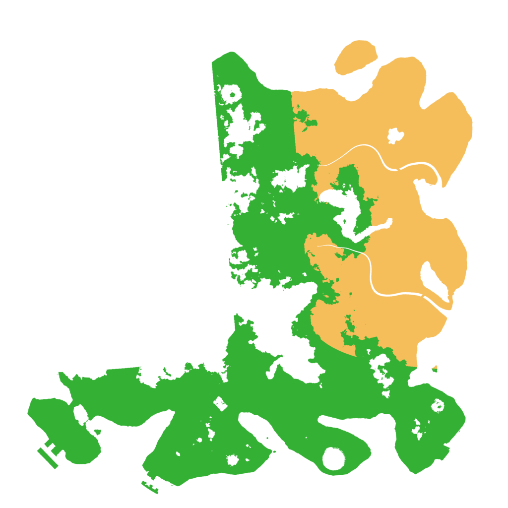 Biome Rust Map: Procedural Map, Size: 4000, Seed: 1815017686