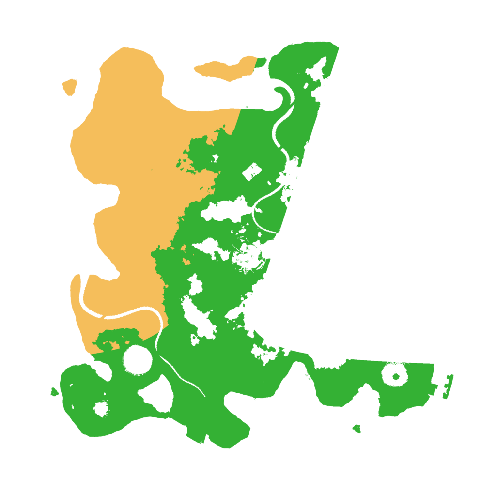Biome Rust Map: Procedural Map, Size: 3000, Seed: 99131