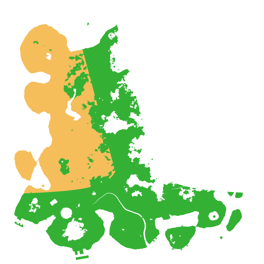 Biome Rust Map: Procedural Map, Size: 4150, Seed: 546