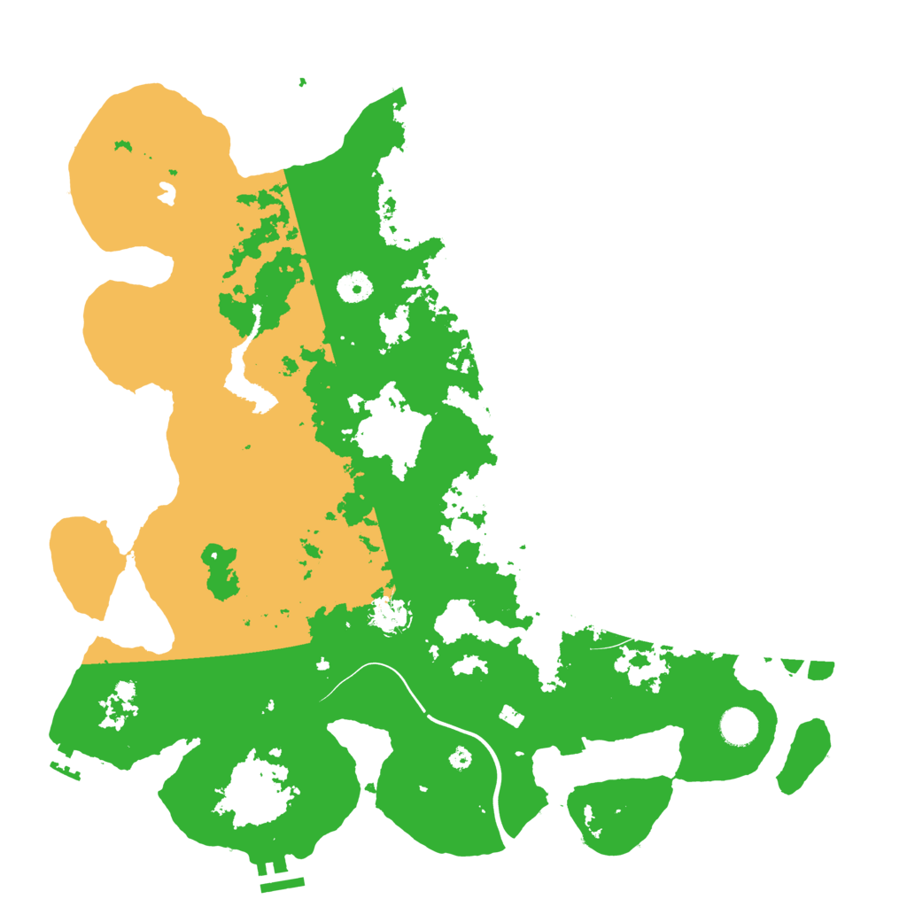 Biome Rust Map: Procedural Map, Size: 4150, Seed: 546