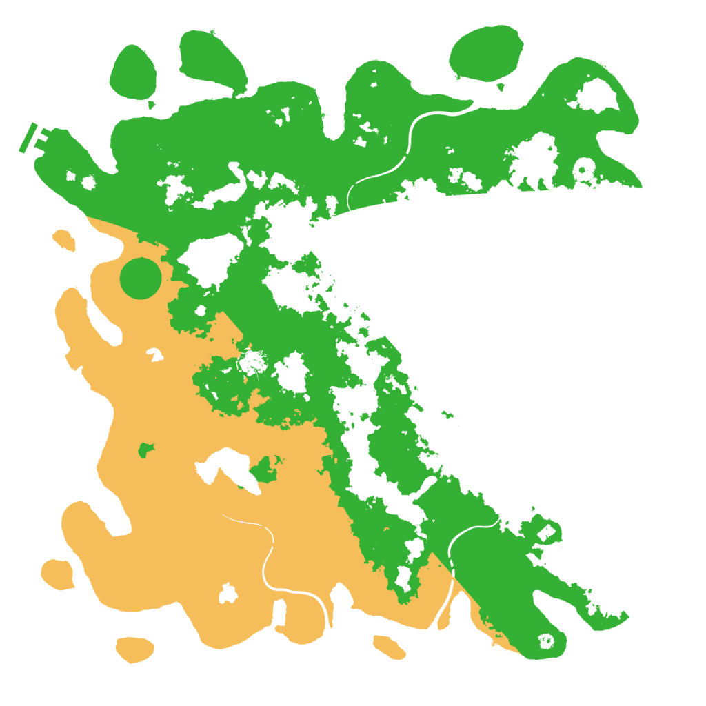 Biome Rust Map: Procedural Map, Size: 4500, Seed: 1372457752