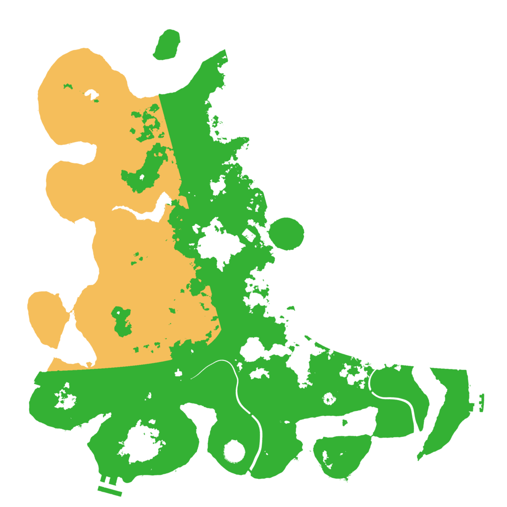 Biome Rust Map: Procedural Map, Size: 4200, Seed: 546