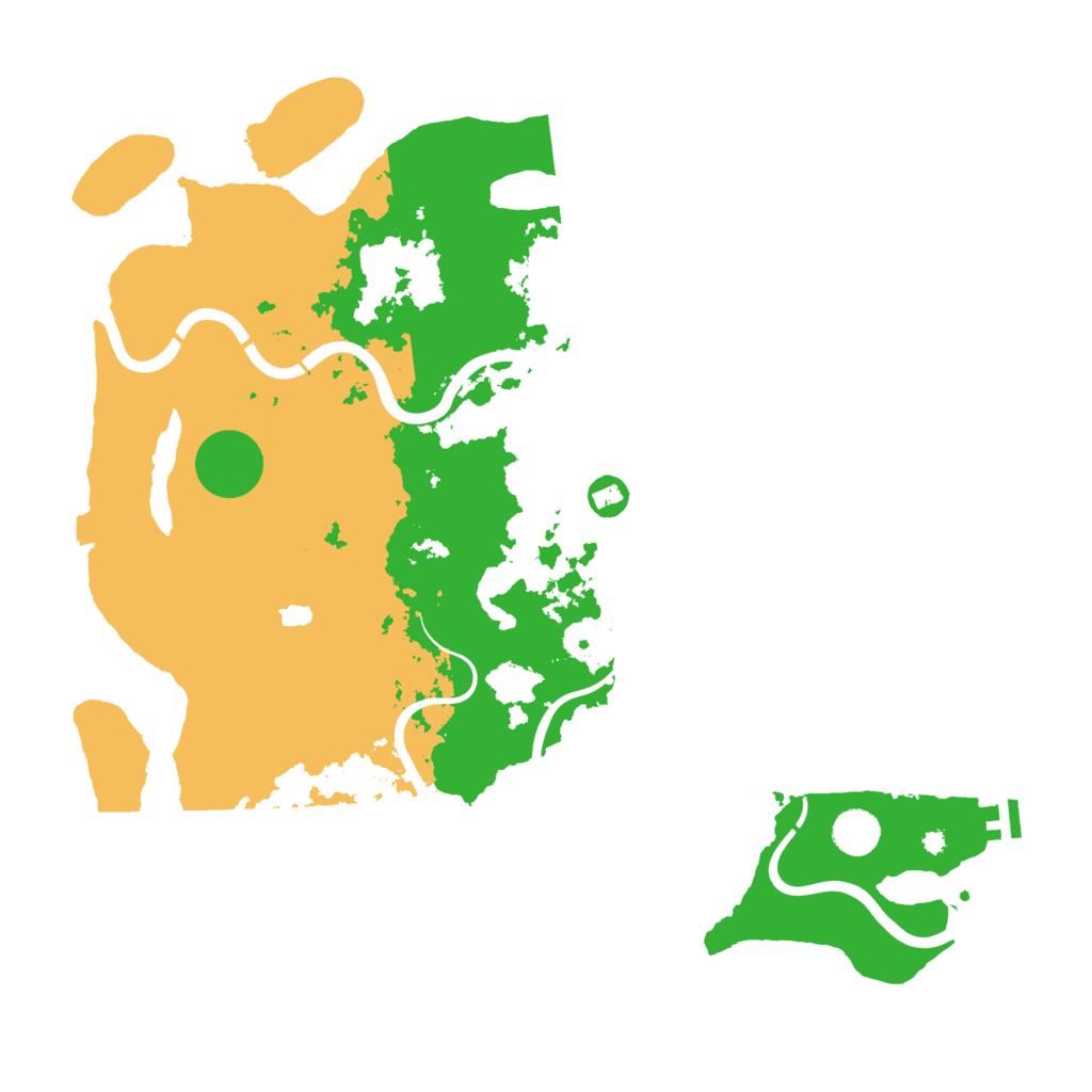Biome Rust Map: Procedural Map, Size: 4250, Seed: 984532653
