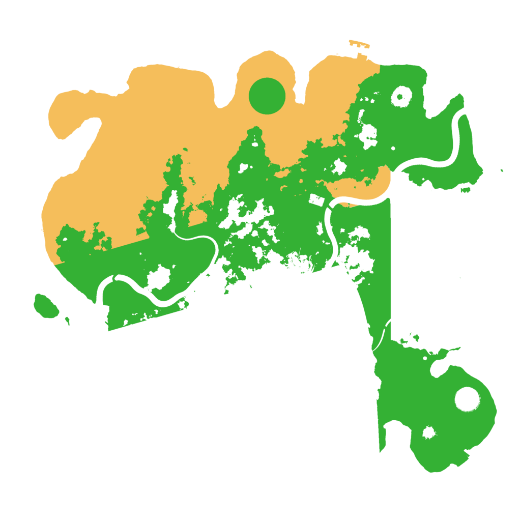 Biome Rust Map: Procedural Map, Size: 3750, Seed: 2019900094