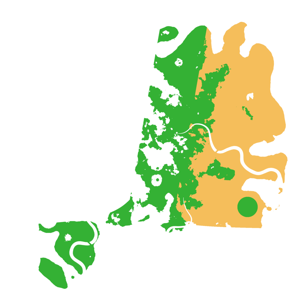 Biome Rust Map: Procedural Map, Size: 4000, Seed: 1088914435