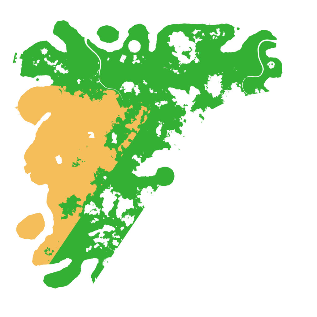 Biome Rust Map: Procedural Map, Size: 4500, Seed: 220083529