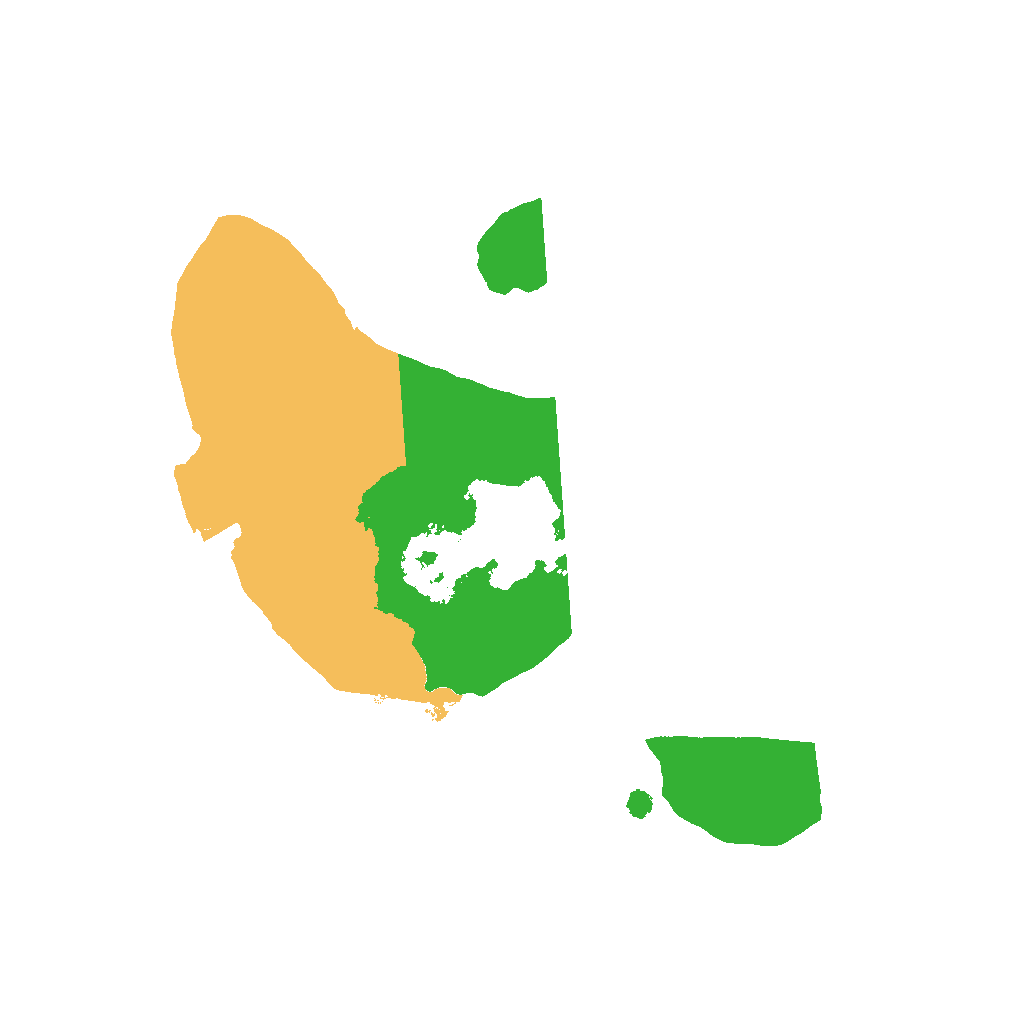 Biome Rust Map: Procedural Map, Size: 1500, Seed: 780830857