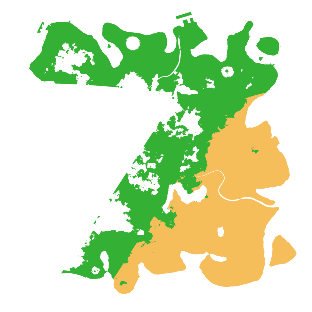 Biome Rust Map: Procedural Map, Size: 4000, Seed: 2113661714