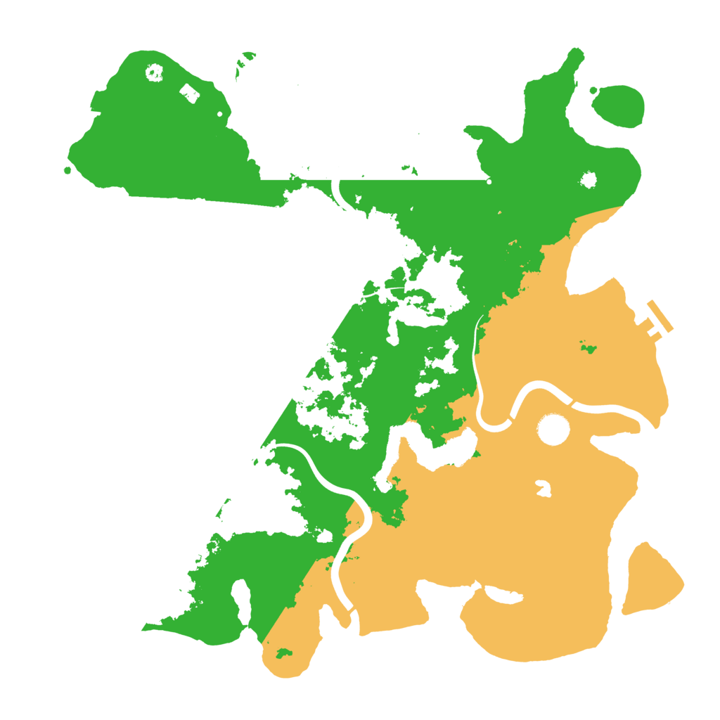 Biome Rust Map: Procedural Map, Size: 4000, Seed: 2113661714