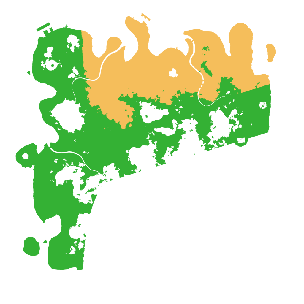 Biome Rust Map: Procedural Map, Size: 4250, Seed: 212121