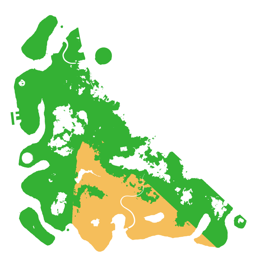 Biome Rust Map: Procedural Map, Size: 4250, Seed: 147652