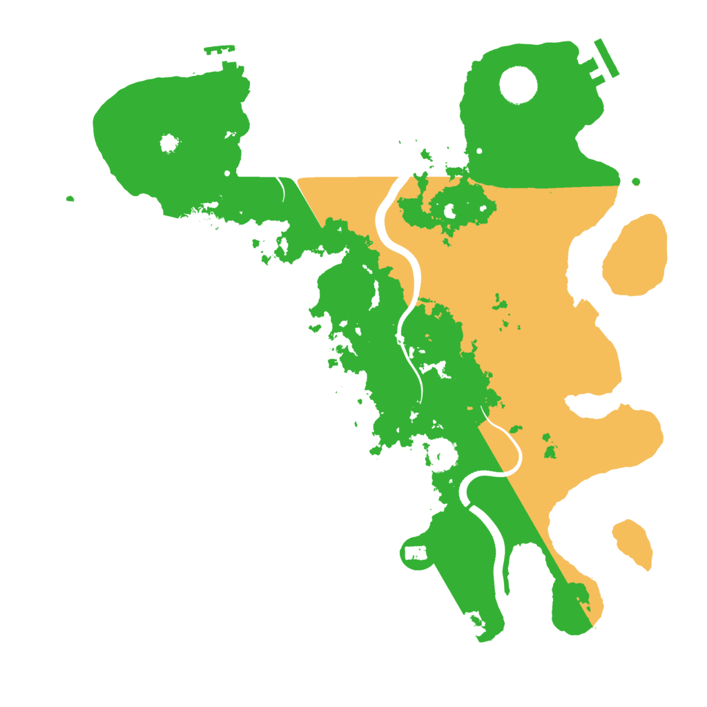 Biome Rust Map: Procedural Map, Size: 3500, Seed: 903846