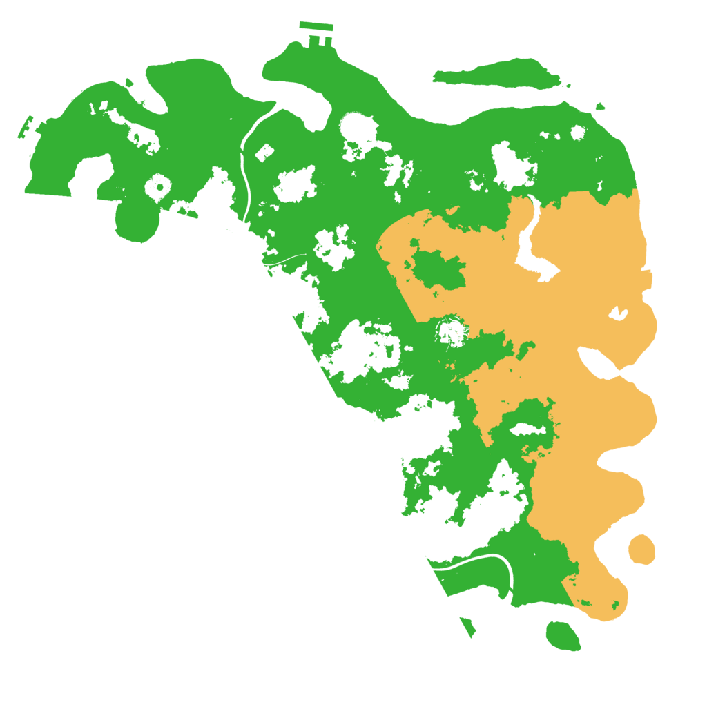Biome Rust Map: Procedural Map, Size: 4250, Seed: 15846244