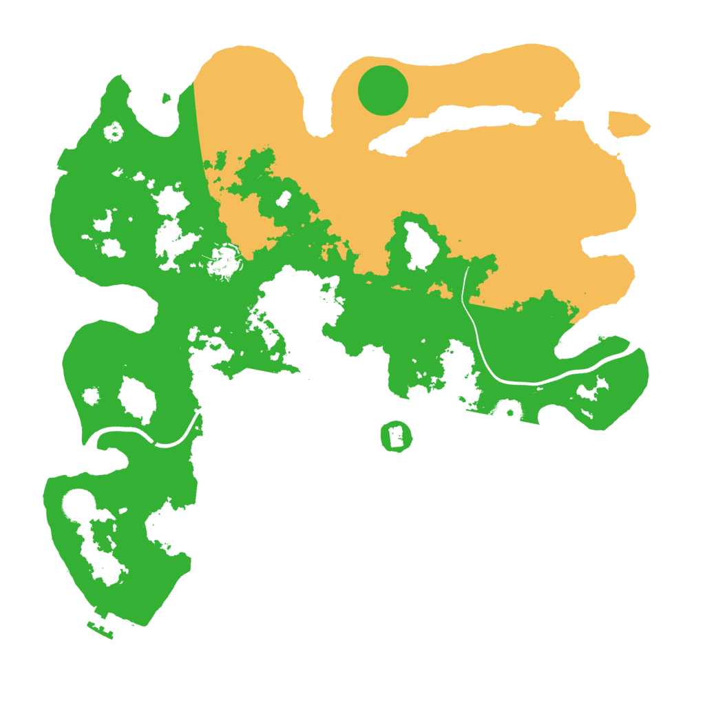 Biome Rust Map: Procedural Map, Size: 3700, Seed: 1084643871