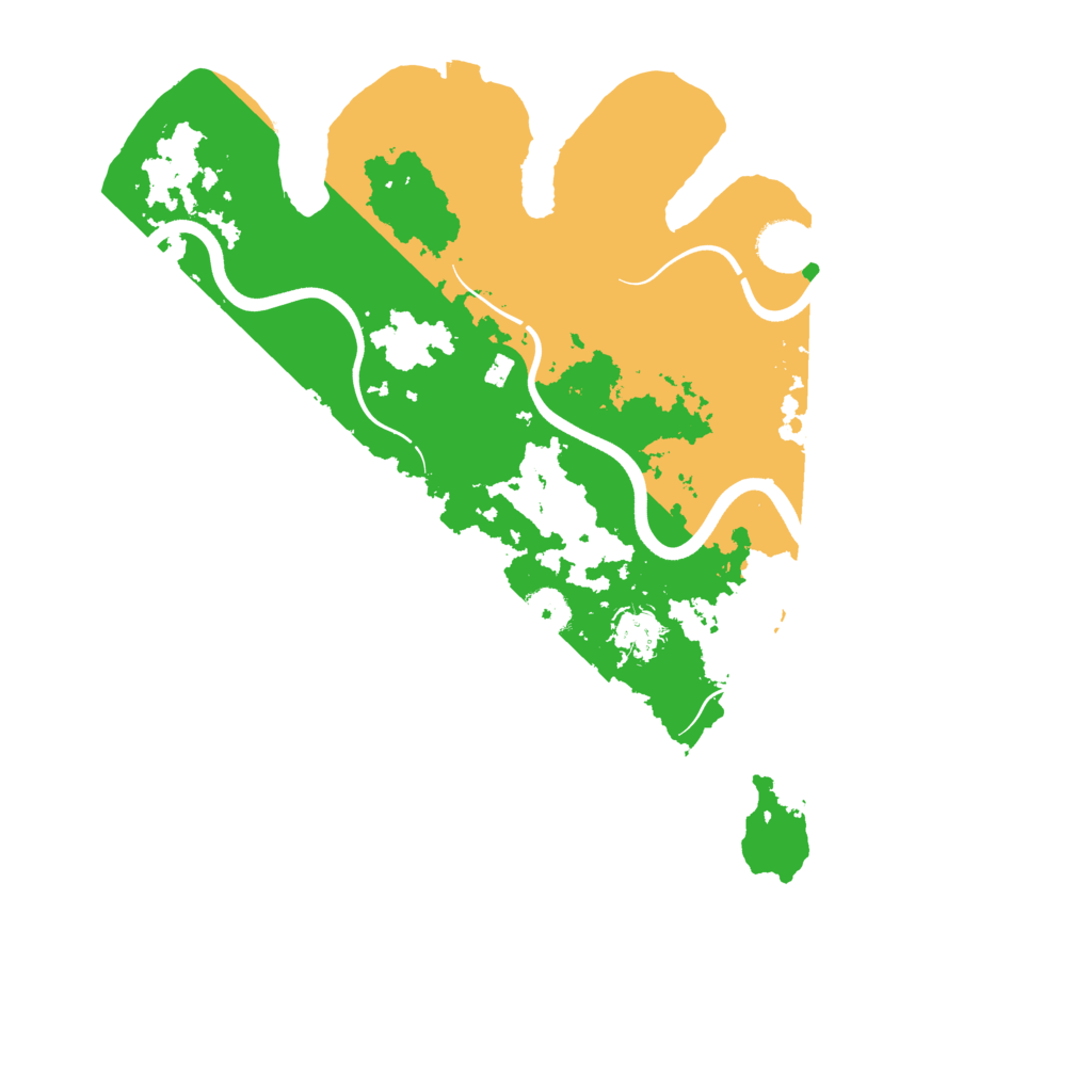 Biome Rust Map: Procedural Map, Size: 3750, Seed: 94