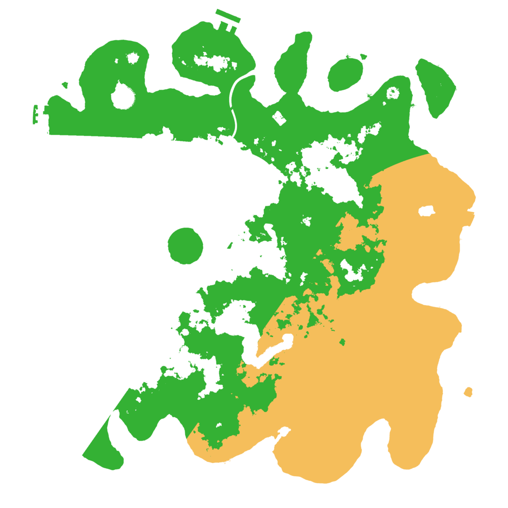 Biome Rust Map: Procedural Map, Size: 4000, Seed: 9678