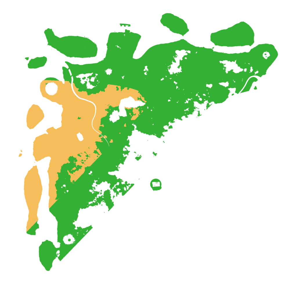 Biome Rust Map: Procedural Map, Size: 4250, Seed: 118219523