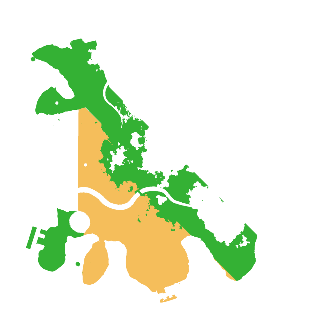 Biome Rust Map: Procedural Map, Size: 2800, Seed: 723536517