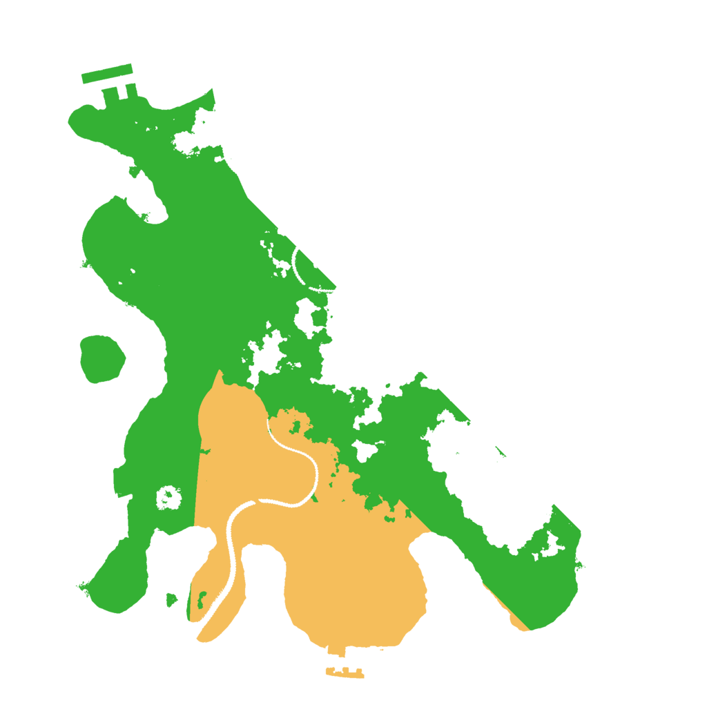 Biome Rust Map: Procedural Map, Size: 2800, Seed: 723536517