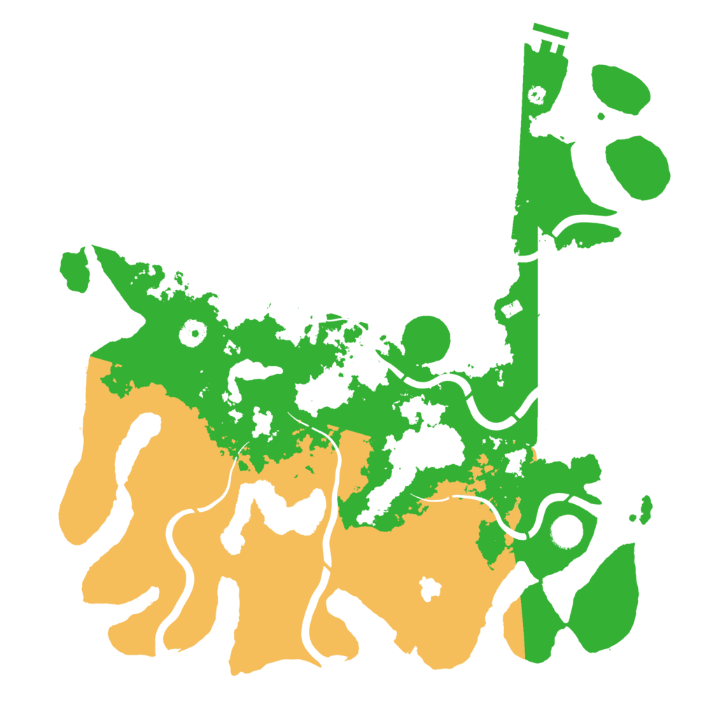 Biome Rust Map: Procedural Map, Size: 4000, Seed: 1713947787