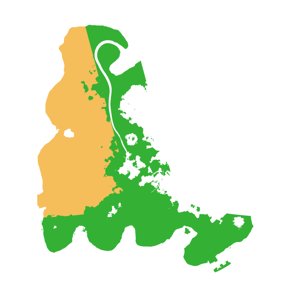Biome Rust Map: Procedural Map, Size: 2500, Seed: 147647647